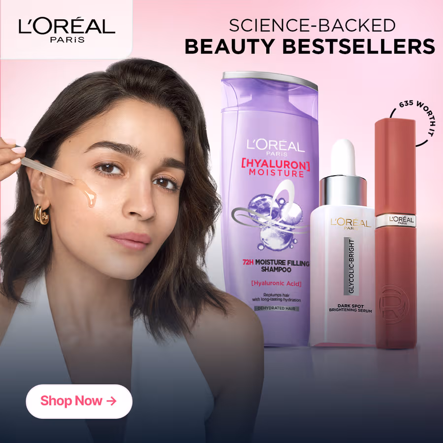 loreal alia bhat